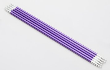 47038 Спиці шкарпеткові Zing KnitPro, 20 см, 3.75 мм - 1 47038 Спиці шкарпеткові Zing KnitPro, 20 см, 3.75 мм - 1