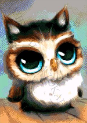 36-1092-НС Совенок. Набор Для вышивки бисером ТМ Токарева А. - 1