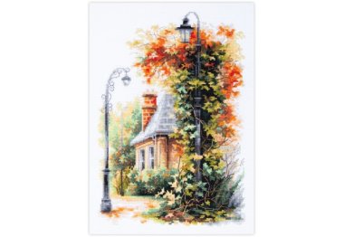  70-41 Тихий вересень. Набір для вишивки хрестом Magic Needle