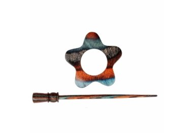  20871 Заколка для шали Garnet Symfonie Azure Charm Shawl Pins with Sticks KnitPro