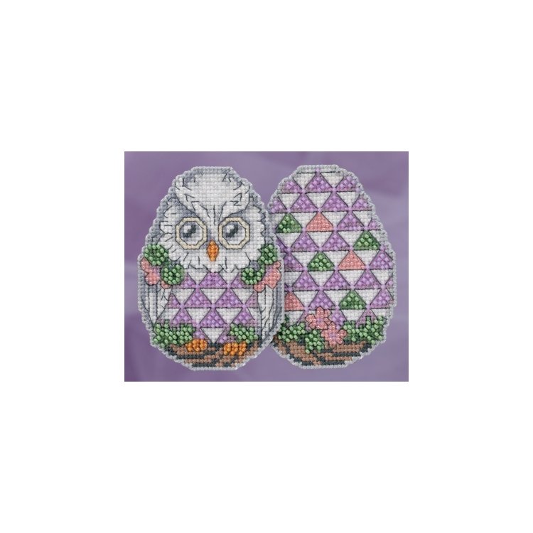 JS181814 Сова. Набір для вишивки в змішаній техніці Mill Hill - 1