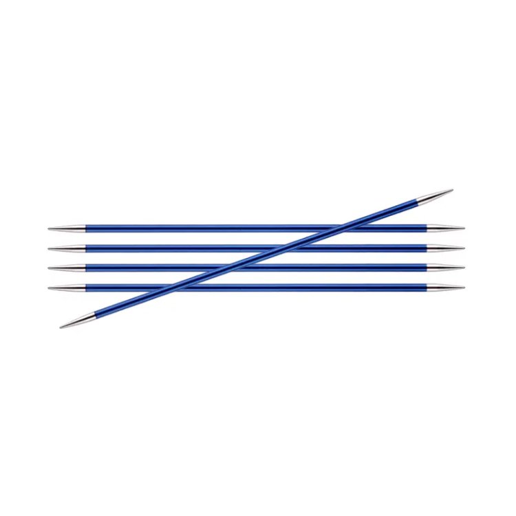 47009 Спиці шкарпеткові Zing KnitPro, 15 см, 4.00 мм - 1