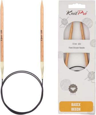 35361 Спиці кругові Basix KnitPro, 150 см, 5.50 мм - 1 35361 Спиці кругові Basix KnitPro, 150 см, 5.50 мм - 1