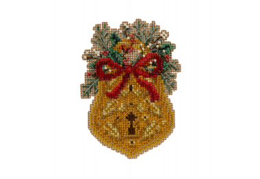 вишивка гладдю MH192213 Зимовий замок. Набір для вишивки в змішаній техниці Mill Hill