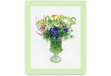  552106 Лилии. Набор для вышивки крестом Cosmo Fujico