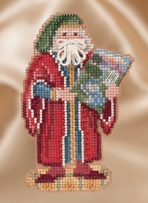MH201632 Флорентійський Санта. Набір для вишивки в змішаній техніці Mill Hill - 1