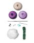 5 AMIGURUMI KIT - TOO CUTE Violet. Набір для в'язання іграшки - 4