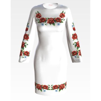 Платье женское (заготовка для вышивки) ПЛ-003 - 1