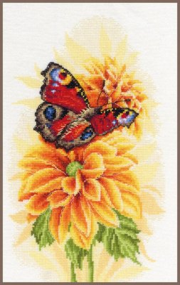 PN-0190703 Тремтливий метелик. Набір для вишивки хрестиком Lanarte - 1