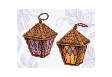  2309АС Ліхтаріки. Набір для вишивки хрестиком Ріоліс