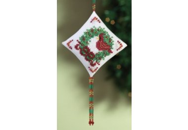 вишивка гладдю MH220303 Кардинал. Набір для вишивки в змішаній техніці Mill Hill вишивка гладдю MH220303 Кардинал. Набір для вишивки в змішаній техніці Mill Hill