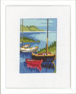 92-9162 Гавань. Набір для вишивання хрестом PERMIN - 1
