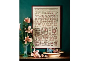  39-4454 Sampler 1854. Набор для вышивания крестом PERMIN