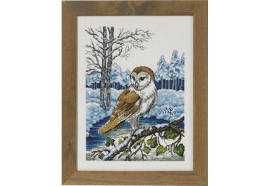  70-2171 Сипуха. Набор для вышивания крестом PERMIN