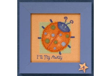 вишивка гладдю DM309101 Сонечко. Набір для вишивки в змішаній техниці Mill Hill