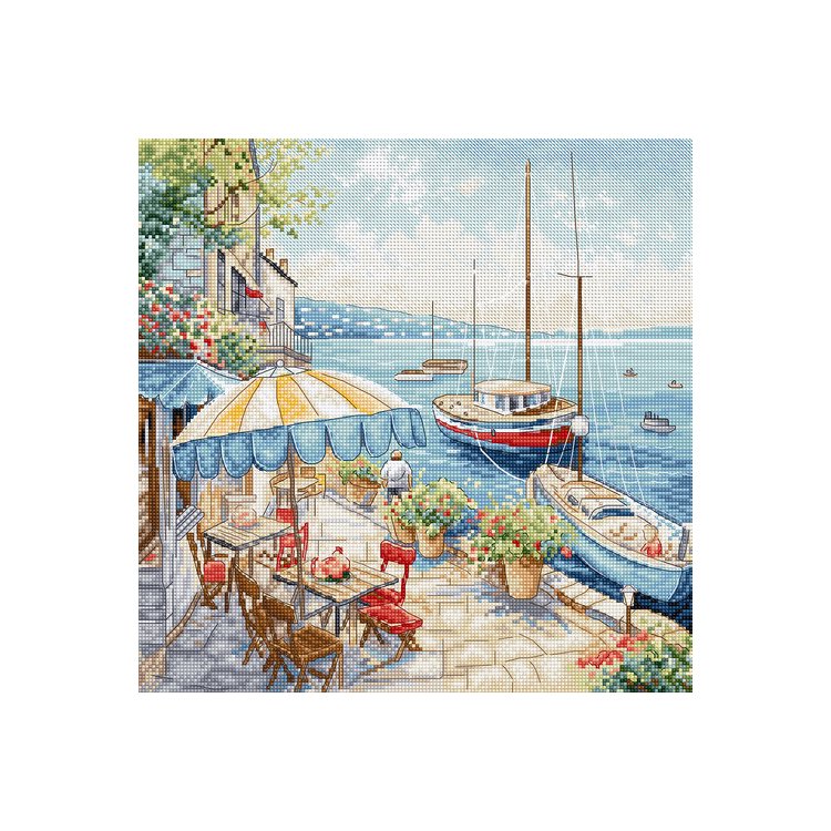 Набір для вишивки хрестиком L9927 Seascape. Letistitch - 1