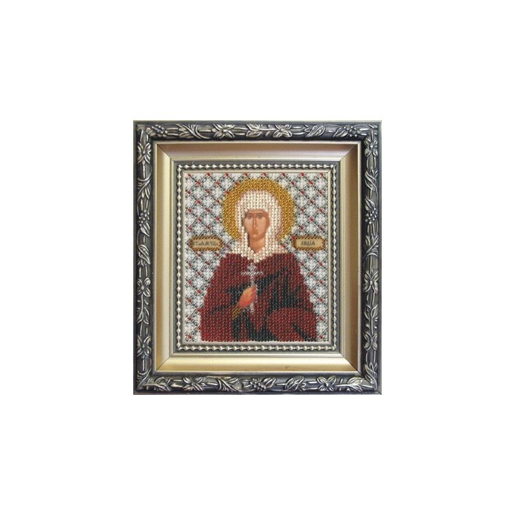 Б-1080 Ікона свята мучениця Лідія Набір для вишивки бісером - 1