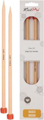 35210 Спиці прямі Basix KnitPro, 25 см, 8.00 мм - 1 35210 Спиці прямі Basix KnitPro, 25 см, 8.00 мм - 1