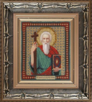 Б-1037 Ікона апостола Андрія Первозванного . Набір для вишивки бісером - 1