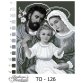 ТО126 Святое семейство (черно-белое). Схема для вышивки бисером (атлас) ТМ Барвиста Вишиванка - 1