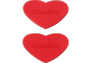  Держатели для закрепления спиц в форме сердца ChiaoGoo арт. 2599