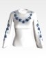 Блузка жіноча (заготовка для вишивки) БЖ-051 - 1