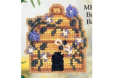 вышивка гладью MHSB63 Шмели. Набор для вышивки в смешанной технике Mill Hill