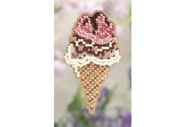 вышивка гладью MH181106 Тройное удовольствие. Набор для вышивки в смешанной технике Mill Hill