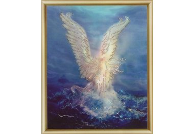 алмазная вышивка КС-084 Морской ангел Набор картина стразами