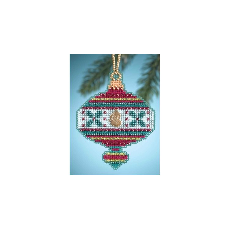 MH164303 Падуб. Набор для вышивки в смешанной технике Mill Hill - 1