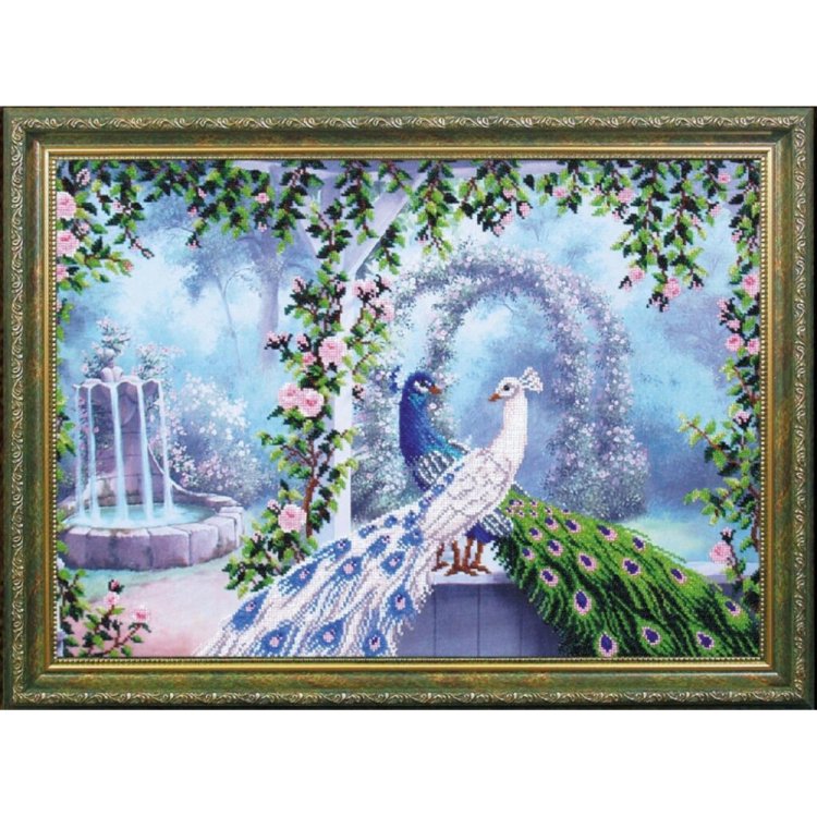 Б-201 Райський сад. Набір для вишивки бісером - 1