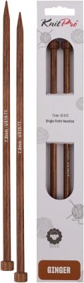 31191 Спиці прямі Ginger KnitPro, 35 см, 7.00 мм - 1