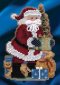 MH204301 Веселого Різдва Санта. Набір для вишивки в змішаній техніці Mill Hill - 1