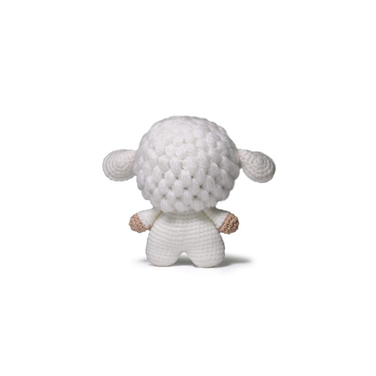 4 AMIGURUMI KIT - TOO CUTE Sheep. Набір для в'язання іграшки - 3