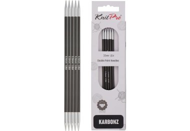 41111 Спицы носочные Karbonz KnitPro 15 см 3.50 мм 41111 Спицы носочные Karbonz KnitPro 15 см 3.50 мм
