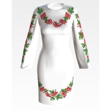 Платье женское (заготовка для вышивки) ПЛ-057 - 1