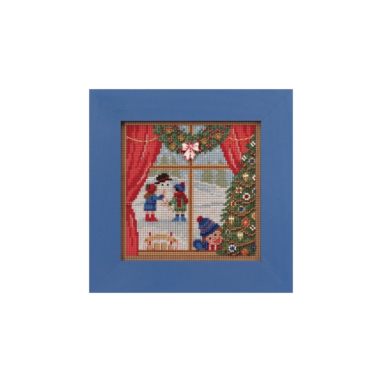 MH142135 Рождественские каникулы. Набор для вышивки в смешанной технике Mill Hill - 1