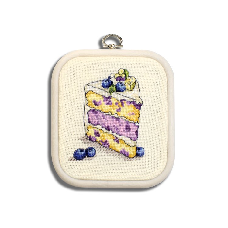 N027 Фиалковое наслаждение. Набор для вышивки крестом Кольорова - 1