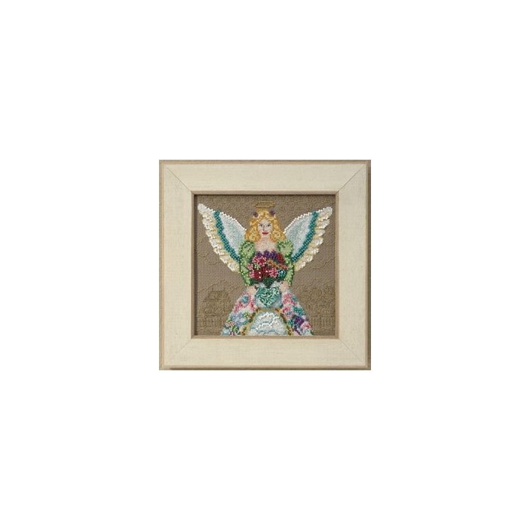 JS300101 Весенний ангел. Набор для вышивки в смешанной технике Mill Hill - 1