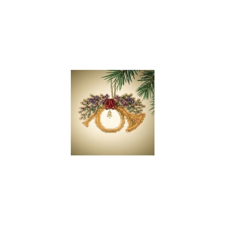 MH167302 Валторна. Набір для вишивки в змішаній техніці Mill Hill - 1