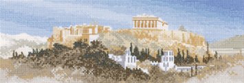 HC634 Акрополис. Схема для вышивки крестом на бумаге Heritage Crafts - 1