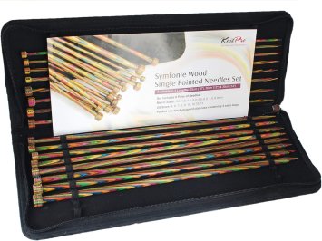 20228 Набор деревянных прямых спиц 35 см Symfonie Wood KnitPro - 1
