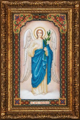 Б-1237 Икона святого Архангела Гаврила Набор для вышивки бисером - 1