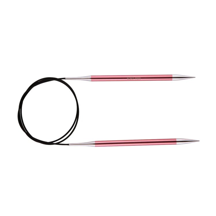 47194 Спиці кругові Zing KnitPro, 120 см, 6.50 мм - 1