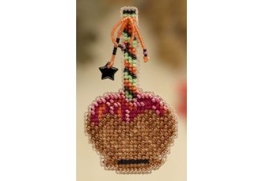 вышивка гладью MH189203 Карамельное яблоко. Набор для вышивки в смешанной технике Mill Hill