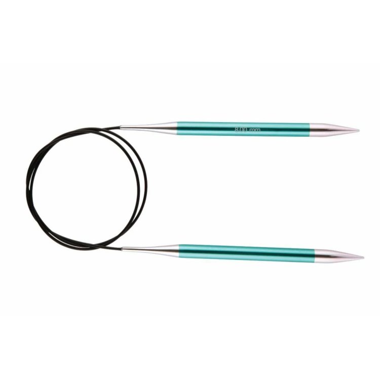 47076 Спиці кругові Zing KnitPro, 40 см, 8.00 мм - 1