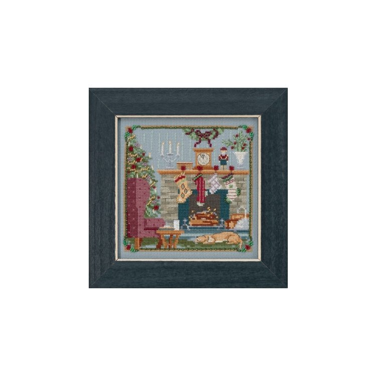 MH171831 Повесили чулочки. Набор для вышивки в смешанной технике Mill Hill - 1