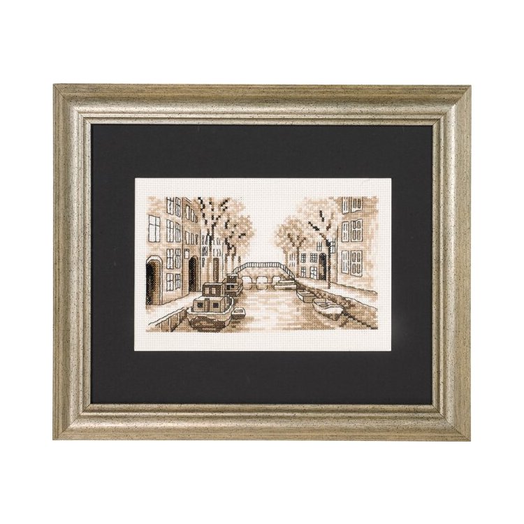 92-0162 Канал (Canal. Набор для вышивания крестом PERMIN - 1 92-0162 Канал (Canal. Набор для вышивания крестом PERMIN - 1