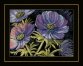 PN-0168608 Лиловые цветы. Набор для вышивки крестом Lanarte - 1