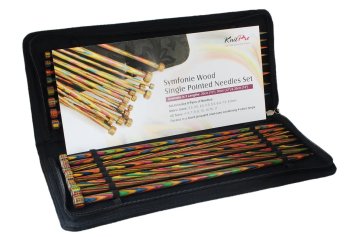 20243 Набір дерев`яних прямих спиць 30 см Symfonie Wood KnitPro - 1